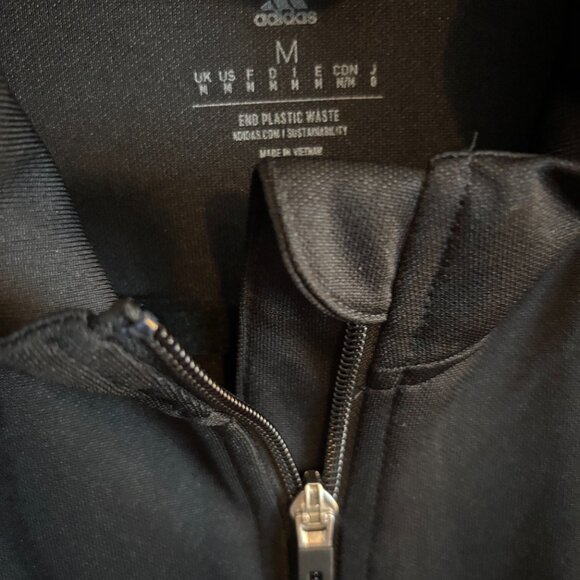 adidas Tiro Track Jacket Men’s Medium Black & Gold NWOT - Picture 9 of 12